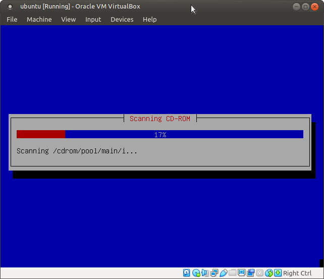 Ubuntu 4.10, Warty Warthog, setup scanning CD-ROM