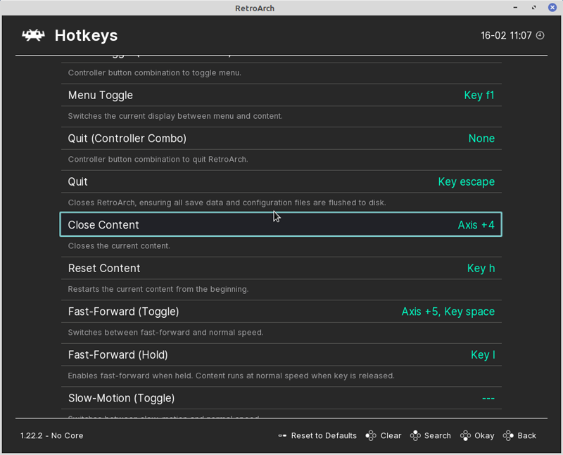 Select Close Content